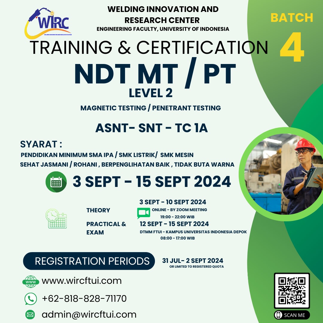 NDT Level 2 - MT/PT - Batch #4