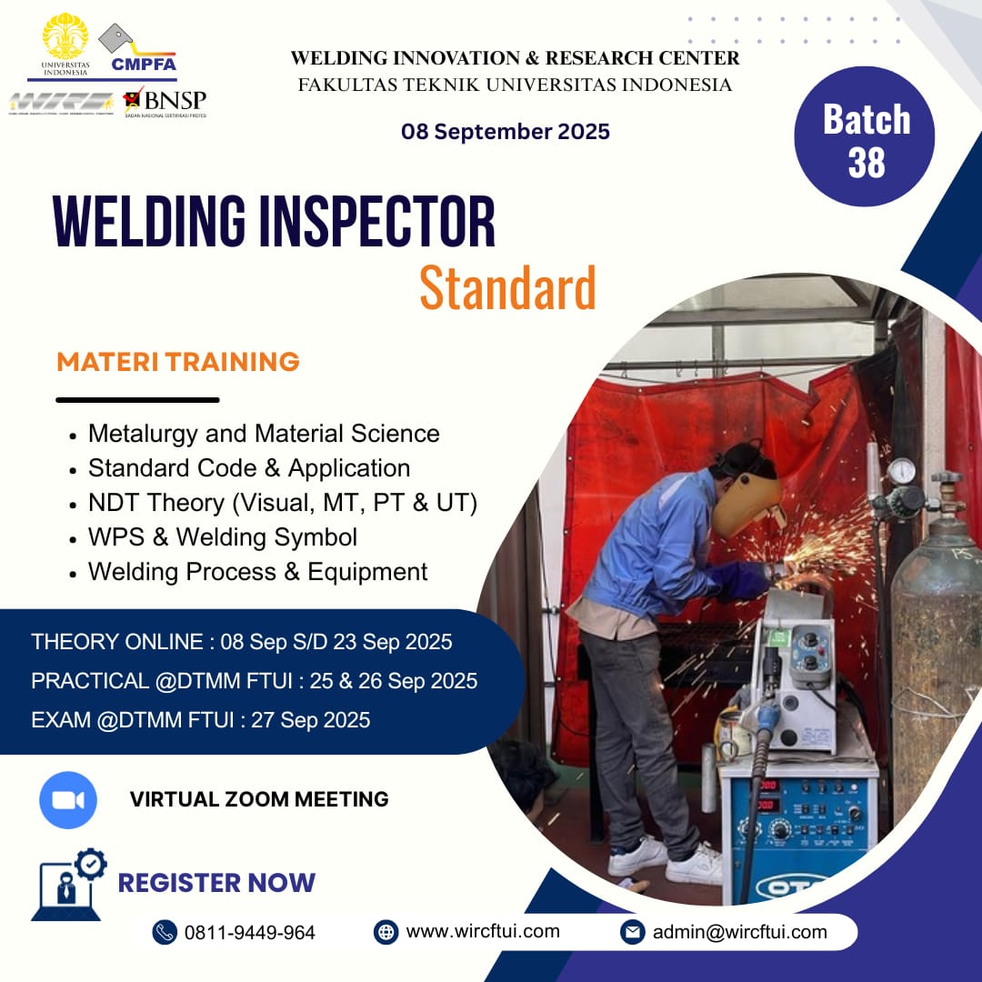 WIRC FTUI Welding Inspector Batch 38