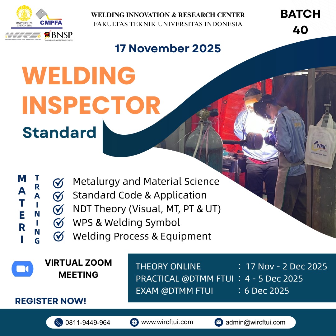 Welding Inspector Standard Batch #40