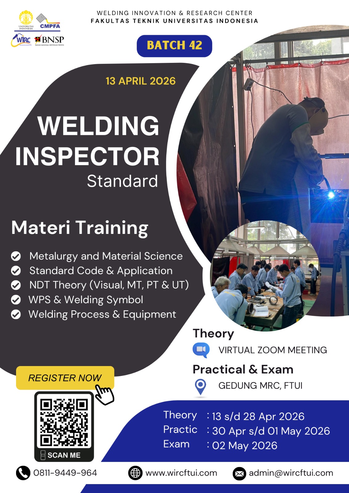 Welding Inspector Standard Batch #42 - WIRC